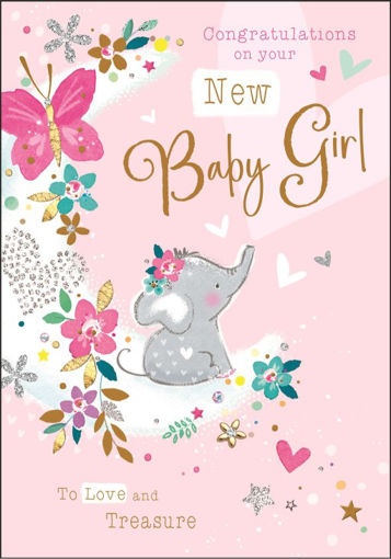 Picture of CONGRATULATIONS NEW BABY GIRL